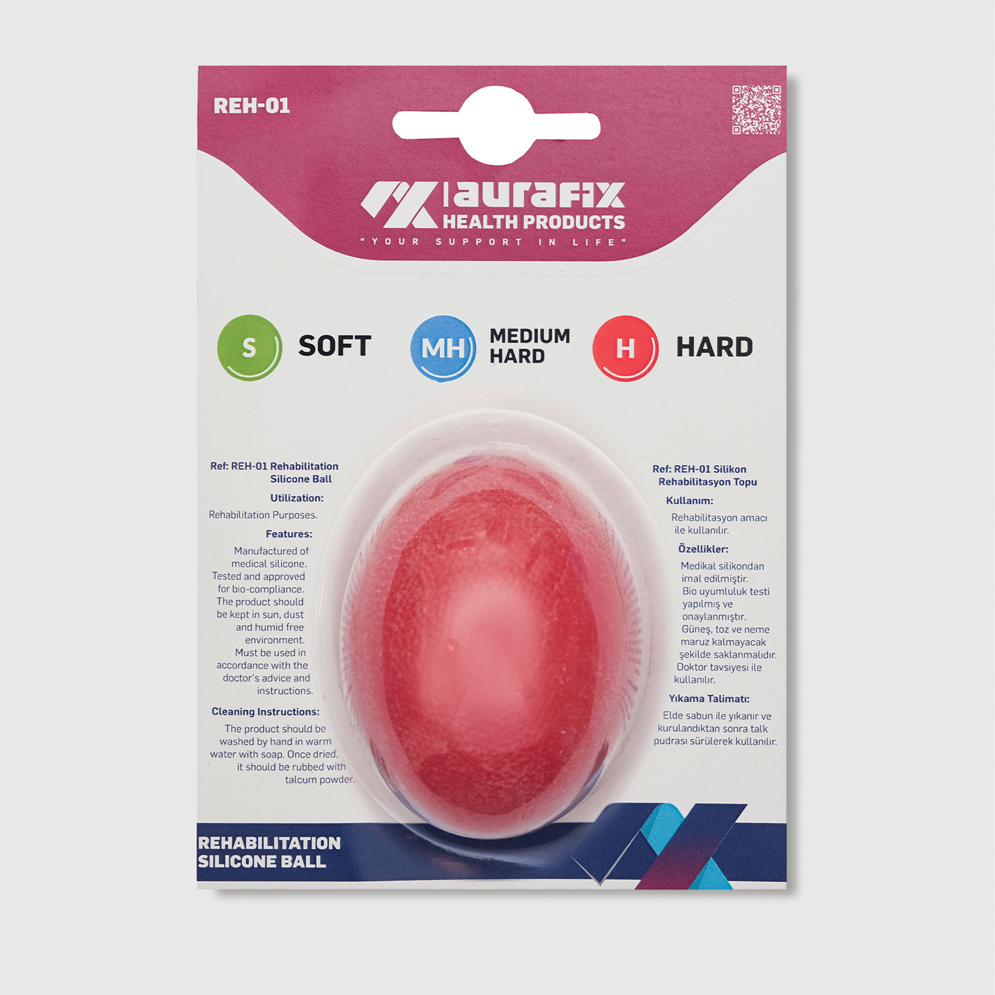 Silikonske loptice za vježbanje ( Ref: REH-01) - Slika 3