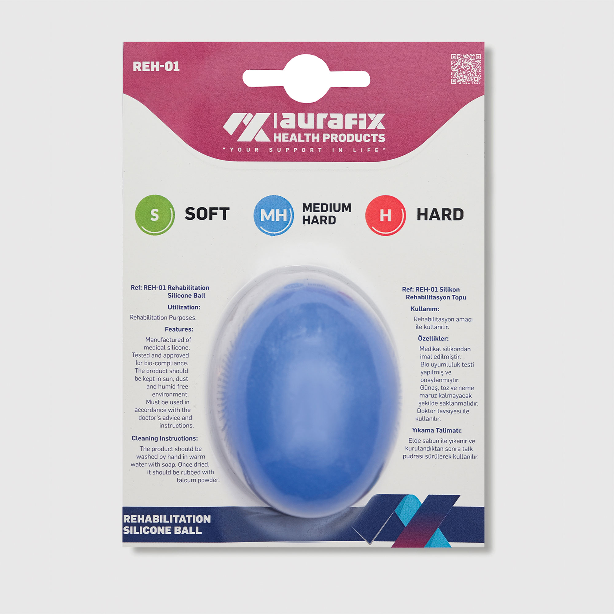 Silikonske loptice za vježbanje ( Ref: REH-01) - Slika 5